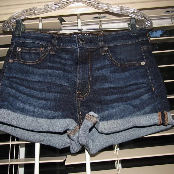 American Eagle Outfitters Pants - AMERICAN EAGLE Stretch Hi-Rise Shortie Shorts Sz 6